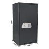 rottner moebeltresor jupiter 6 el anthrazit T06458 abmessungen