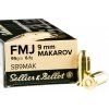 střelivo 9mm Makarov FMJ Celoplášť 6,1g (95gr)