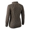 mikina lady insulated hnědá deerhunter 36 zadni pohled