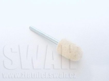 Nástroj stopkový - filcový oblá špička Ø10x15