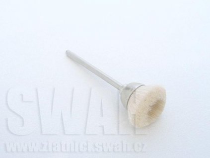 Nástroj stopkový - štětiny svetlé měkké - široké