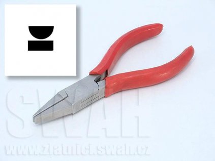 Kleště - půlkulaté 130mm